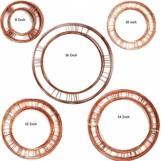 Flat Metal Wreath Base 8"/10"/12"/14"/16"/20"
