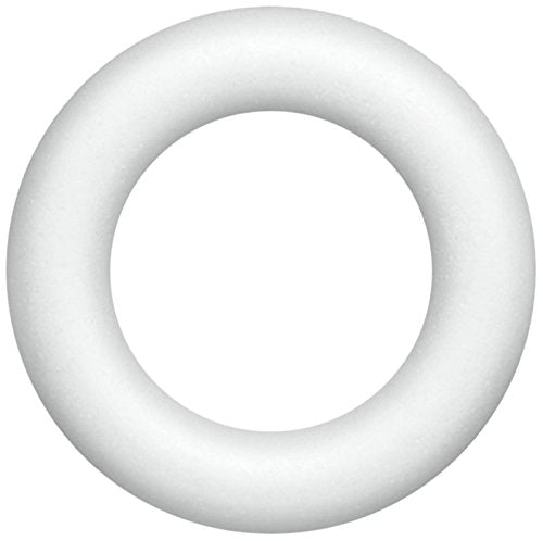 Polystyrene Half Round (Flat Backed) Wreath 30cm