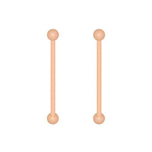 Macrame Wooden Craft Rods 150mm (6") Qty 2