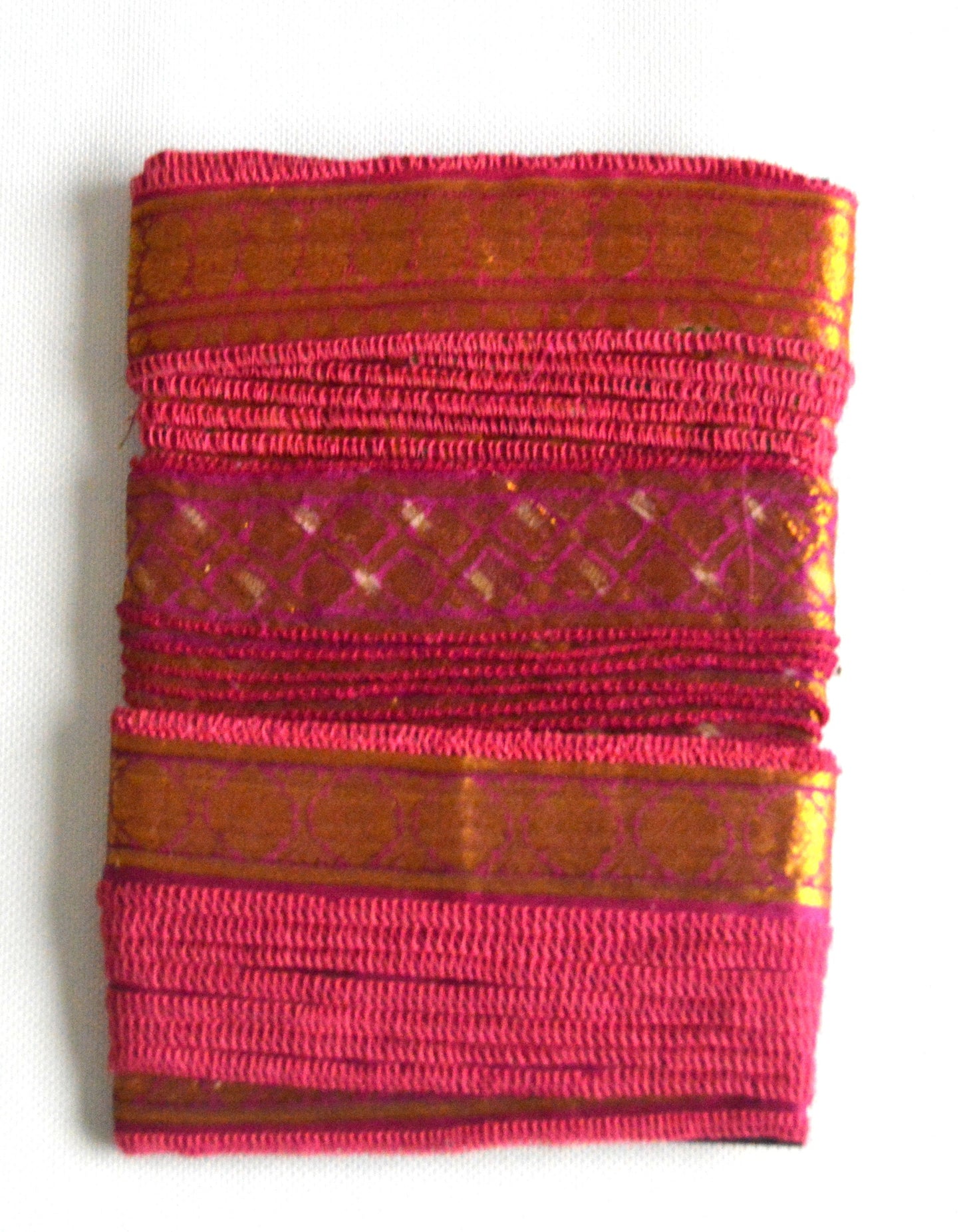 Handmade Vibrant Vintage Sari Borders Ribbon Trim 4 and 5 Metre Packs