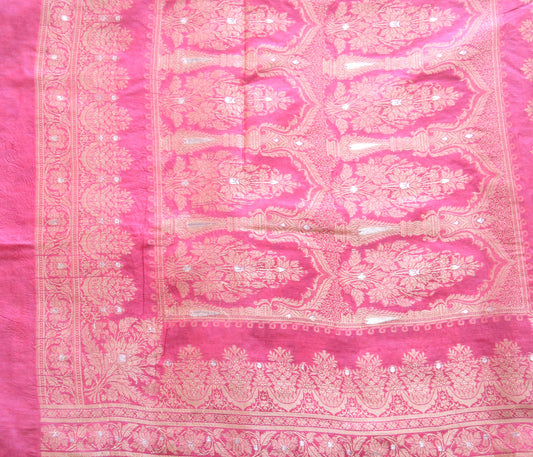 Silk Fabric, Vintage Recycled Sari Silk Fabric, Gift Wrapping, Collage, Mixed Media, Textile Art, Creative Art, Junk Journal, Sewing