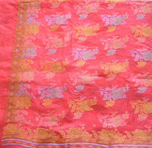 Silk Fabric, Vintage Recycled Sari Silk Fabric, Gift Wrapping, Collage, Mixed Media, Textile Art, Creative Art, Junk Journal, Sewing