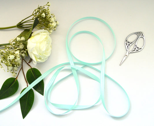 Pastel Mint Green 9mm Ribbon