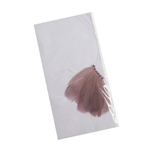 Mink feather pick 7cm - pack of 6